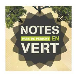 logo festival notes en vert